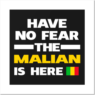 No Fear Malian Is Here Mali Posters and Art